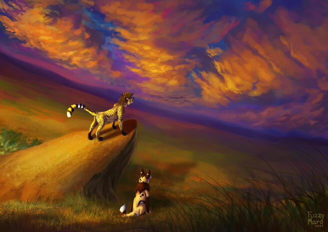 Like in a different realm