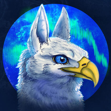 Gryphon portrait