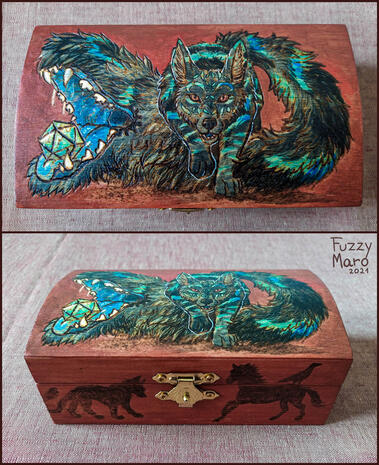 Painted box