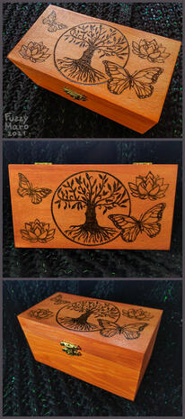 Pyrography box